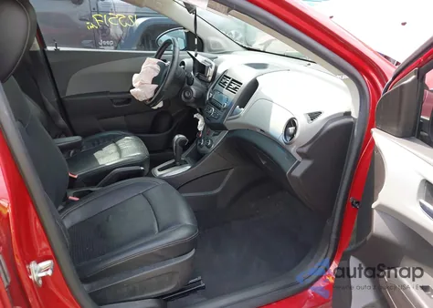 2012 Chevrolet Sonic 2Lz from USA, damaged, VIN 1G1JE6SH3C4173092